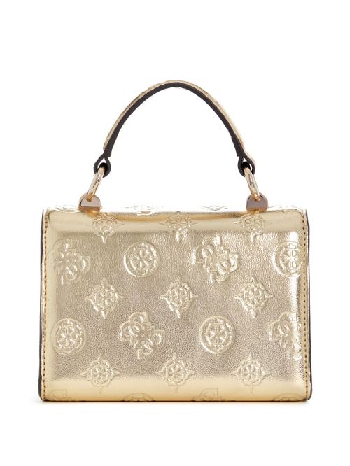 Guess Zalina Mini Top-Handle Bag Aurii | GUESS-SN28664