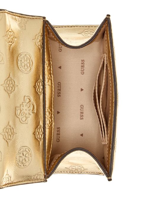 Guess Zalina Mini Top-Handle Bag Aurii | GUESS-SN28664