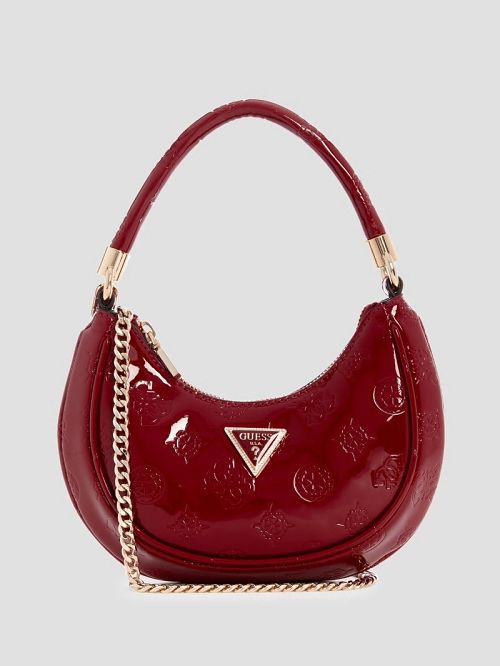 Guess Zalina Small Hobo Bag Rosii | GUESS-SN28668