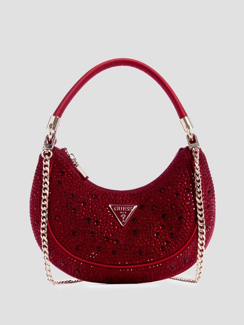 Guess Zalina Small Hobo Bag Rosii | GUESS-SN28690