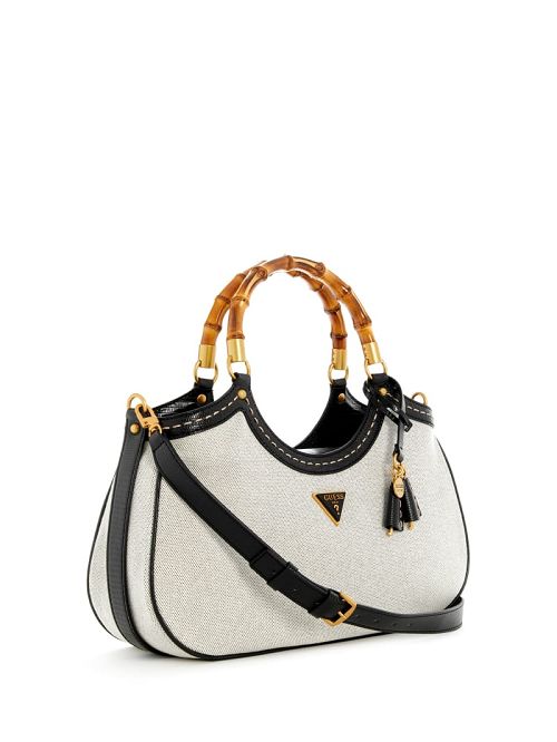 Guess Zarby Large Satchel Negrii | GUESS-SN28757