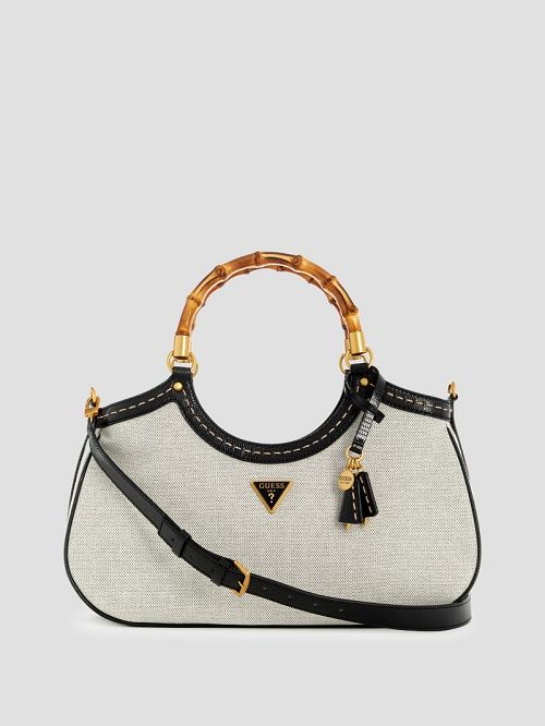 Guess Zarby Large Satchel Negrii | GUESS-SN28757