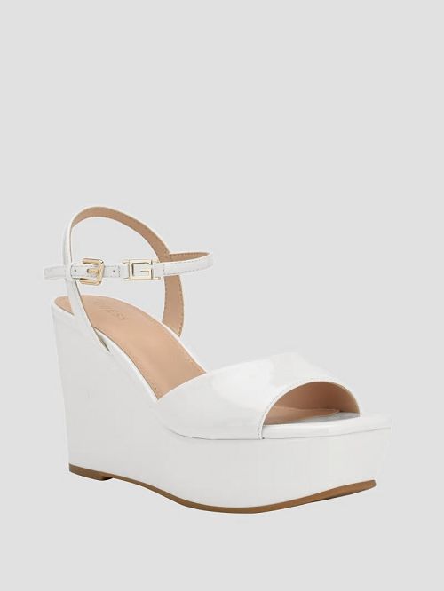 Guess Zione Patent Wedges Albi | GUESS-SN29644