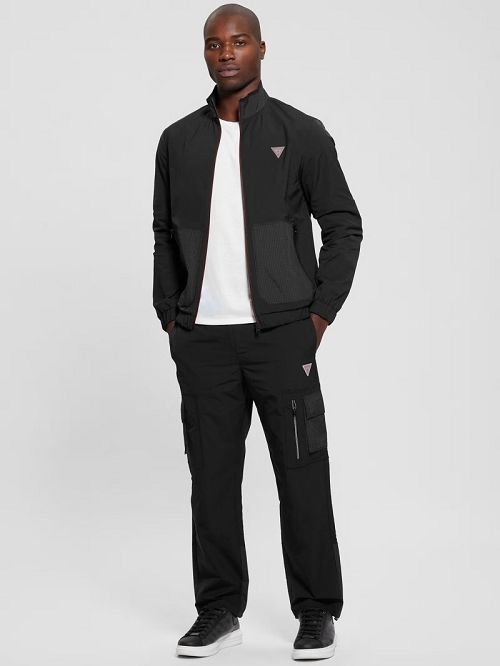 Guess Zubin Cargo Pants Negrii | GUESS-SN31483
