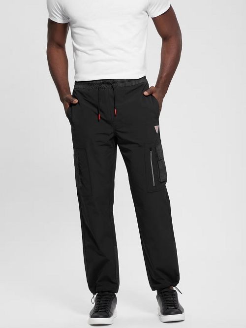 Guess Zubin Cargo Pants Negrii | GUESS-SN31483