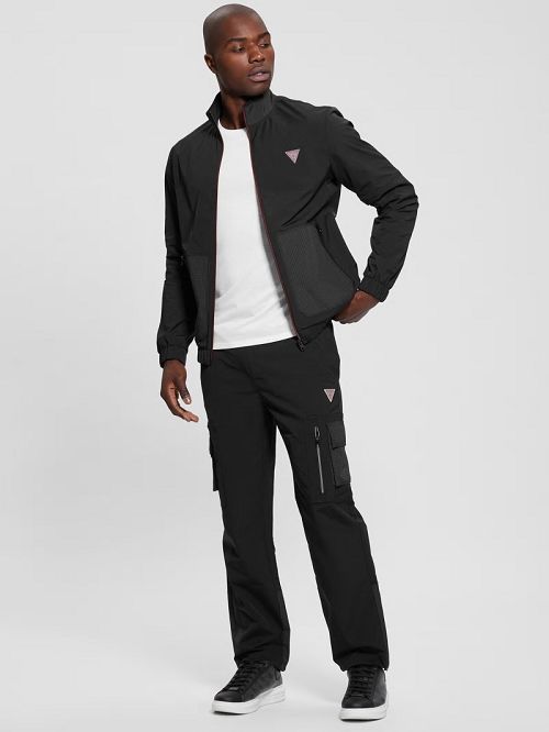 Guess Zubin Track Jacket Negrii | GUESS-SN30774